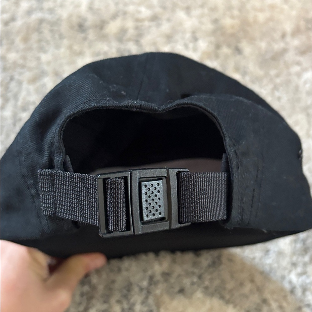 Shimano 5 Panel Classic Black Baseball Hat - Picture 3 of 3